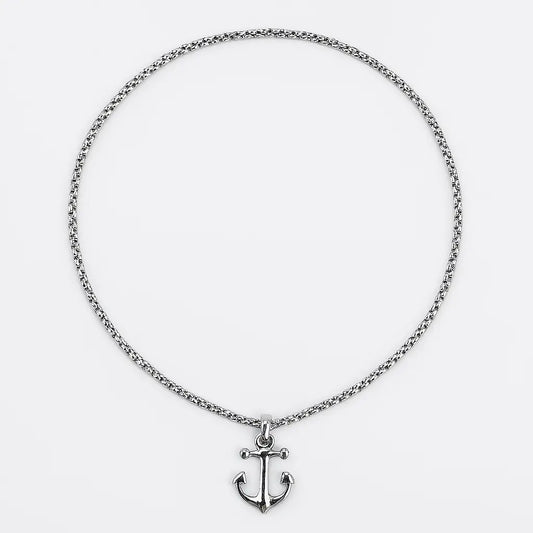 Collana Anchor Spirit in Acciaio Lucido